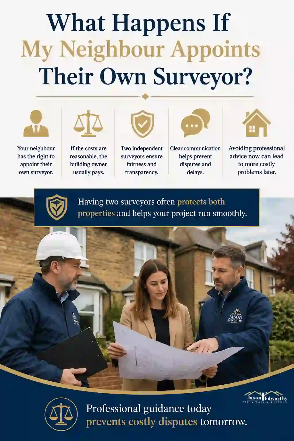 What Happens If My Neighbour Appoints Their Own Surveyor Sutton-In-Ashfield?