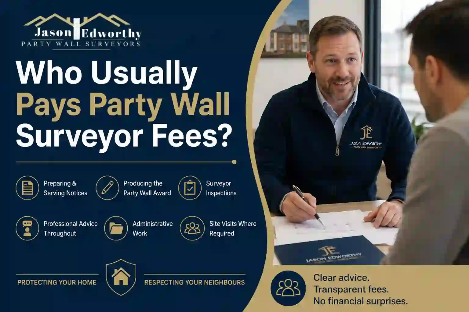 Who Usually Pays Party Wall Surveyor Fees Sutton-In-Ashfield?